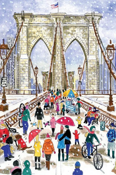 Hidden Pictures: Brooklyn Bridge by Michael Storrings