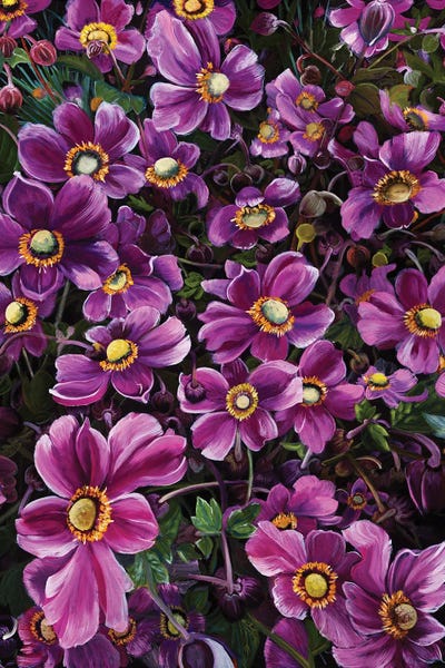 Marina Strijakova: Purple Hurricane by Marina Strijakova