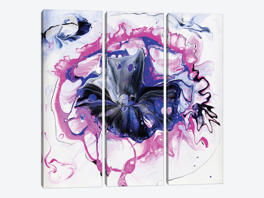 Colours Of Chaos by Marina Strijakova 3-piece Canvas Print