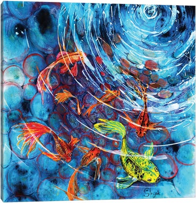 Candy Fish Canvas Art Print