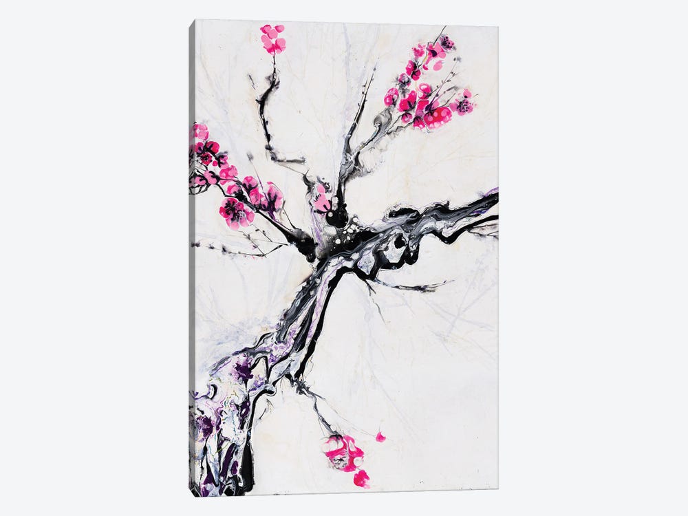 Cherry Bloom II by Marina Strijakova 1-piece Canvas Art