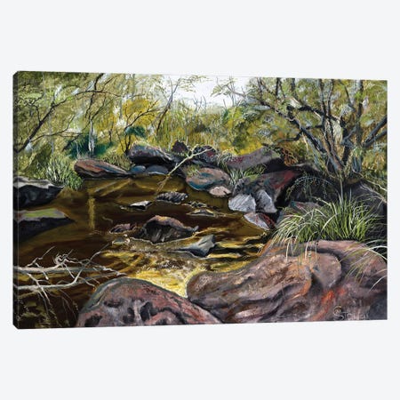 Georges River Summer Canvas Print #MSJ46} by Marina Strijakova Canvas Art