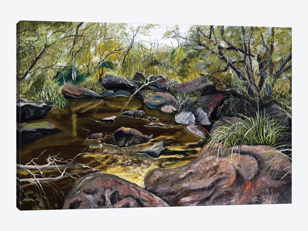 Georges River Summer by Marina Strijakova 1-piece Canvas Print