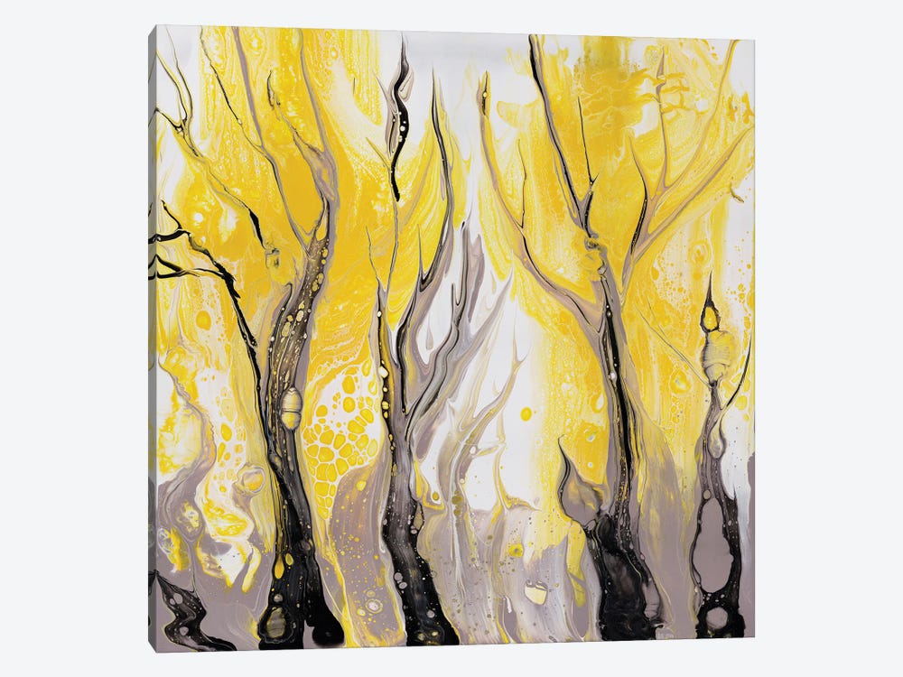 Intense Yellow by Marina Strijakova 1-piece Canvas Wall Art