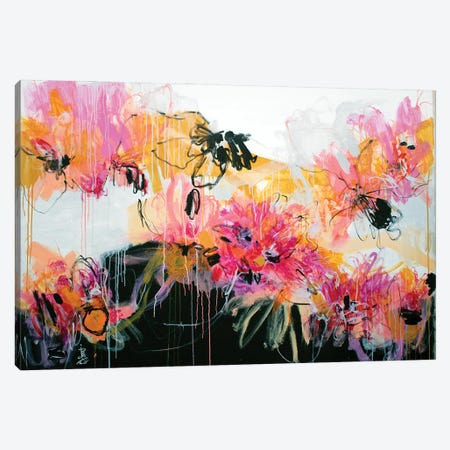 Floral Prelude I Canvas Print #MSK11} by Misako Chida Art Print