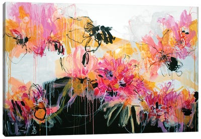 Floral Prelude I Canvas Art Print - Misako Chida