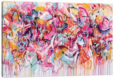 Bloom All The Way Canvas Art Print - Misako Chida