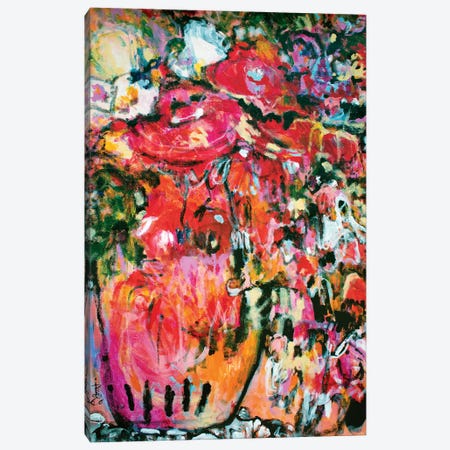 Passion For Life Canvas Print #MSK22} by Misako Chida Canvas Art