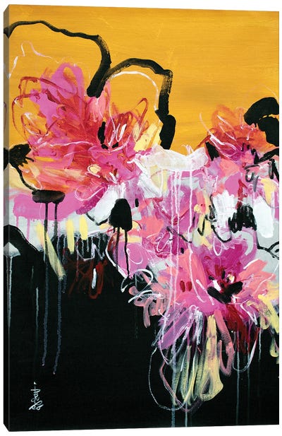 Wildflower Wishes V Canvas Art Print - Misako Chida