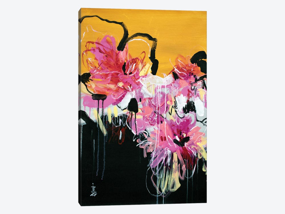 Wildflower Wishes V by Misako Chida 1-piece Canvas Art Print