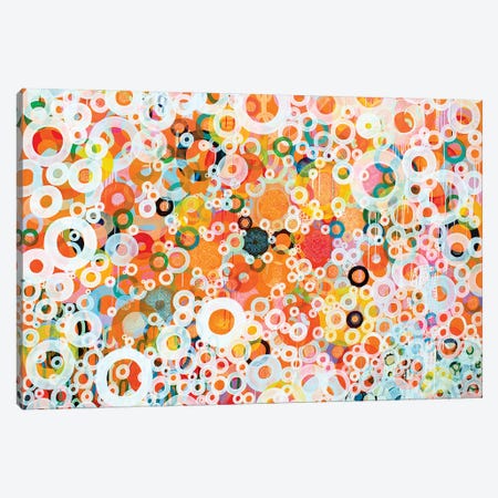 Dots And Circles XI Canvas Print #MSK4} by Misako Chida Canvas Print