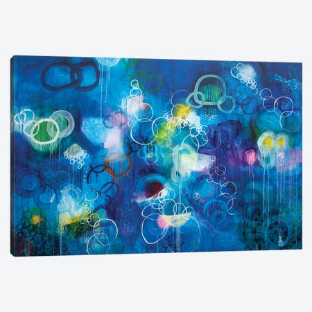 Dots And Cirlces VIII Canvas Print #MSK5} by Misako Chida Canvas Art Print