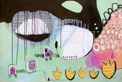 My Super Trollies by Misako Chida canvas print