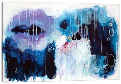 Blue Affection Canvas Art Print - Misako Chida