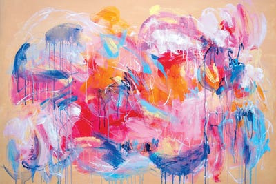 Whimsical Music Notes by Misako Chida art print