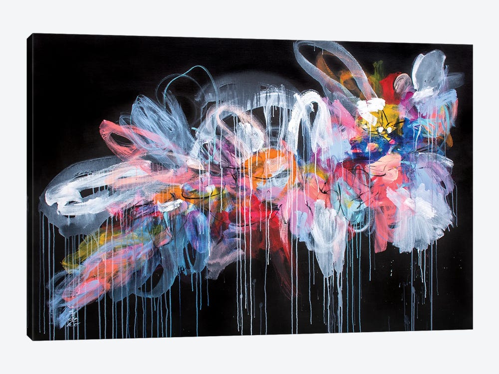 Night Blossoms by Misako Chida 1-piece Canvas Print