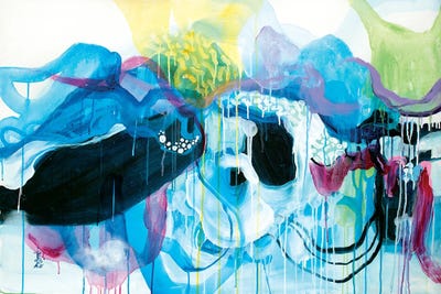 Diving In by Misako Chida art print