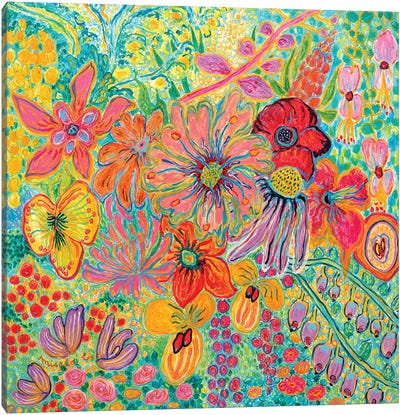 Fragrant Garden I Canvas Art Print - Misako Chida