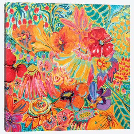 Fragrant Garden III Canvas Print #MSK96} by Misako Chida Canvas Artwork