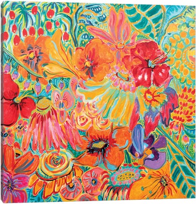 Fragrant Garden III Canvas Art Print