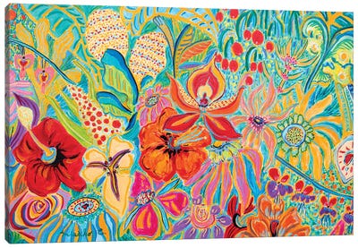 Fragrant Garden V Canvas Art Print - Misako Chida