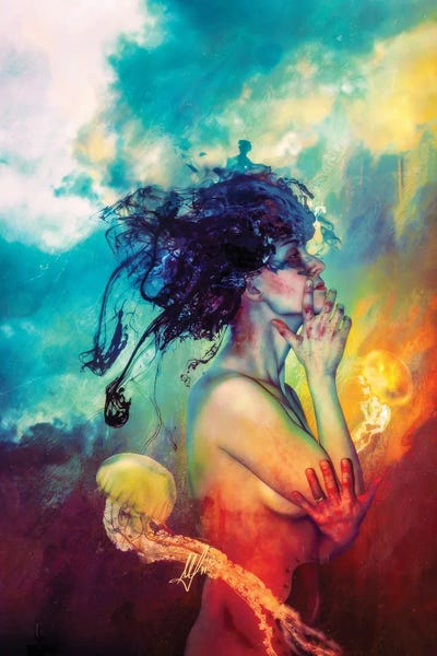 Medea by Mario Sanchez Nevado framed canvas print