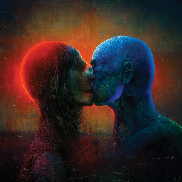 Fire & Ice: Lovers by Mario Sanchez Nevado