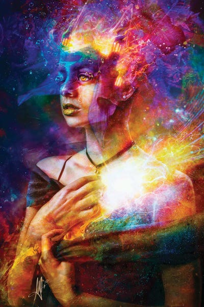 Fire & Ice: Iridiscent Catharsis by Mario Sanchez Nevado