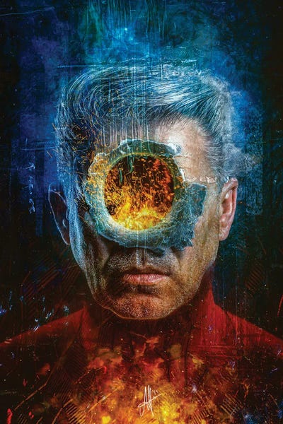 Premonition by Mario Sanchez Nevado multi panel art