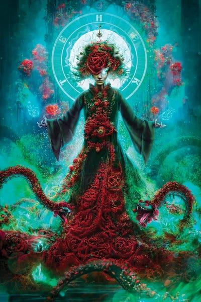 Similar To Frida Kahlo: Hecate Mother Of Witches by Mario Sanchez Nevado