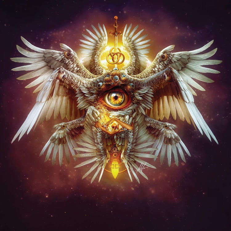 Seraph by Mario Sanchez Nevado wall art