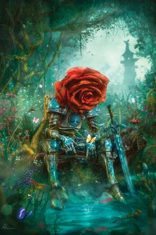 Sir Redleaf by Mario Sanchez Nevado wall art