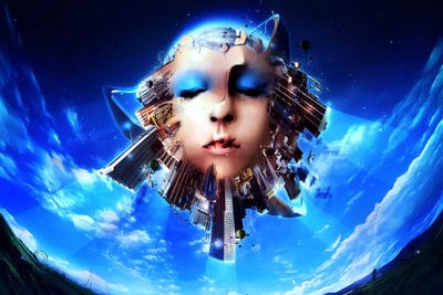 City Of Light by Mario Sanchez Nevado canvas print