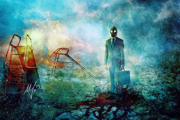 Edgy Bedroom: Grief by Mario Sanchez Nevado