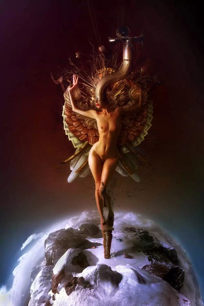 Edgy Bedroom: Heaven by Mario Sanchez Nevado