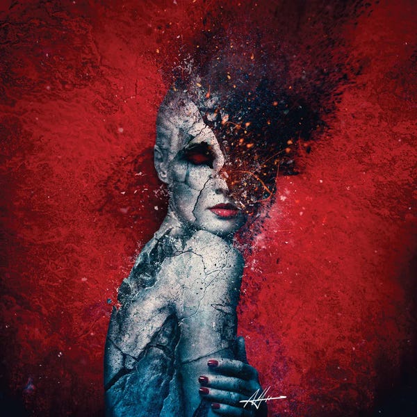 Goth Art: Indifference by Mario Sanchez Nevado