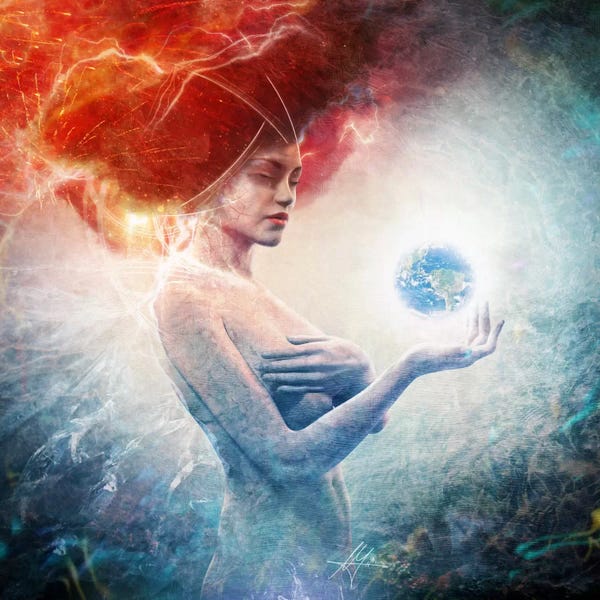 Fire & Ice: Living Frequencies by Mario Sanchez Nevado