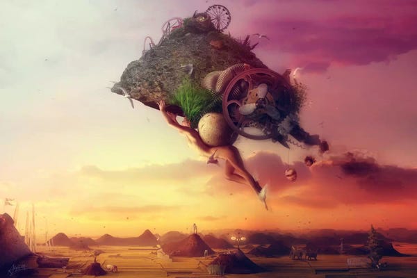 Mesmerizing Digital Artists: The Carnival Is Over by Mario Sanchez Nevado