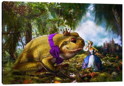 The Unloved Ones Canvas Art Print - Frog Art