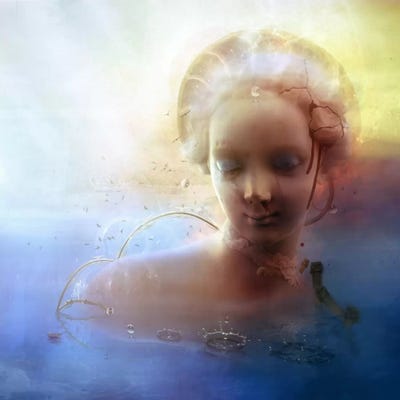 Anachronic Circles by Mario Sanchez Nevado art print