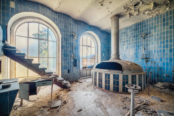 Dereliction: Abandoned Oven by Michael Schwan