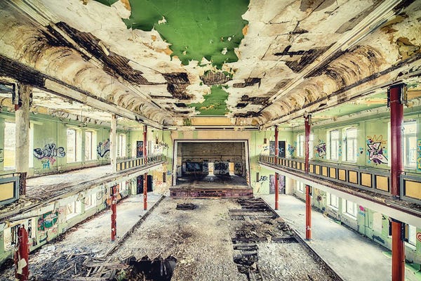 Dereliction: Abandoned Stage by Michael Schwan