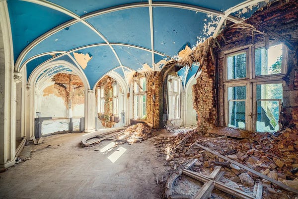 Dereliction: Exposed Brick by Michael Schwan