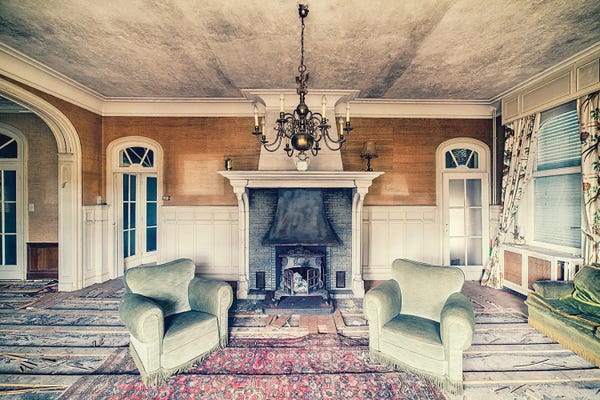 Dereliction: Fire For Two by Michael Schwan