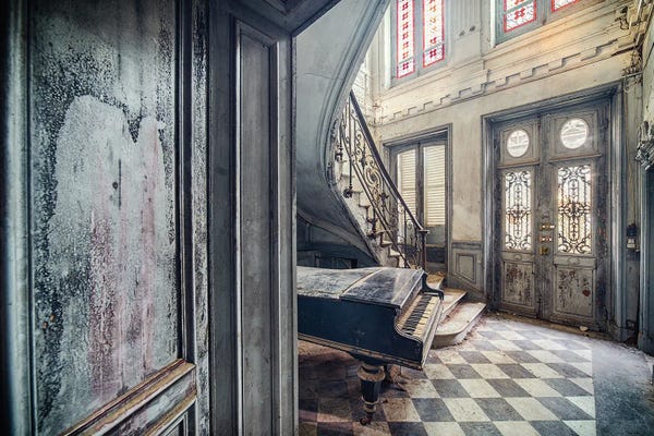 Dereliction: Foyer Piano by Michael Schwan