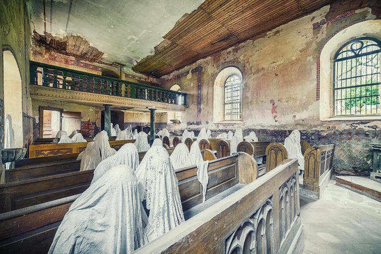 Haunted Church Pews