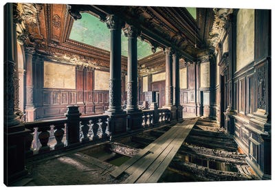 Imperial Staircase Canvas Art Print - Dereliction Art