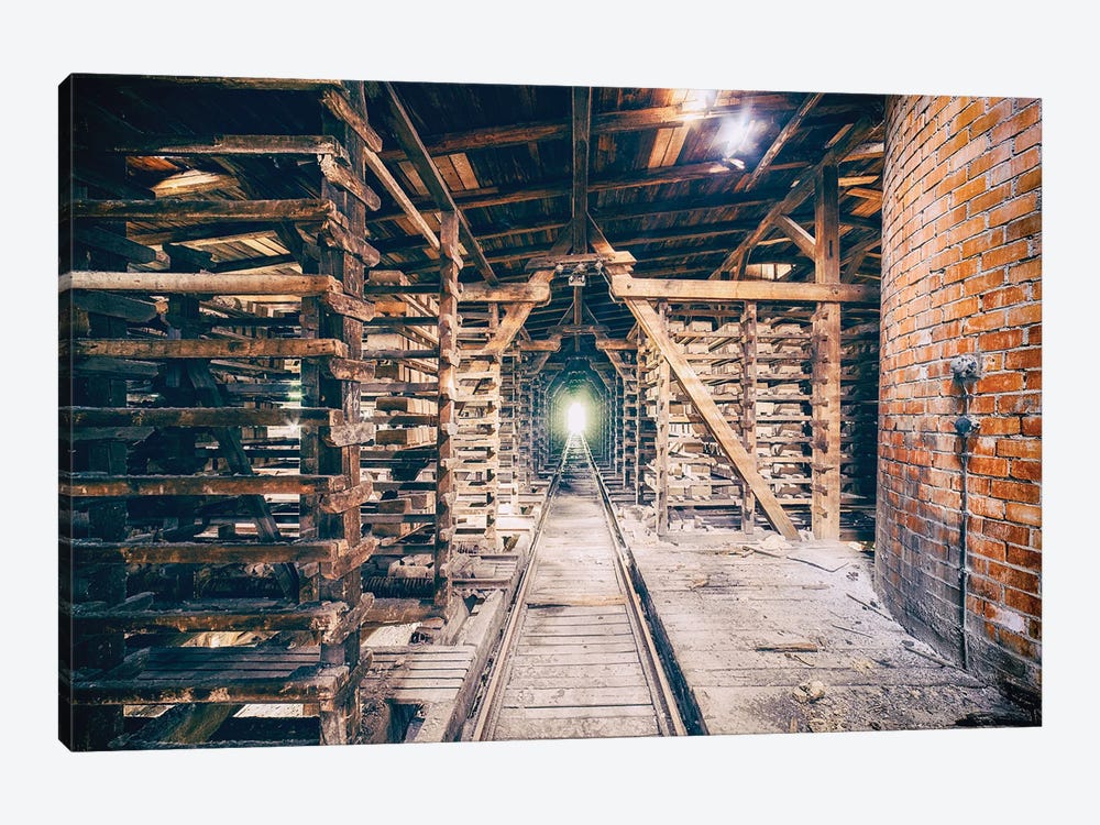 Light At The End Of The Tunnel by Michael Schwan 1-piece Canvas Artwork