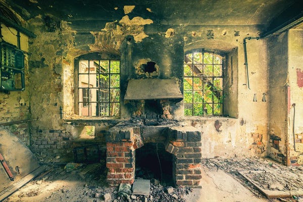 Dereliction: Old Oven by Michael Schwan
