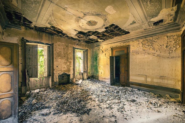 Dereliction: Open Windows by Michael Schwan